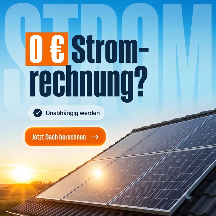 Solar-Anzeige: 0 € Stromrechnung